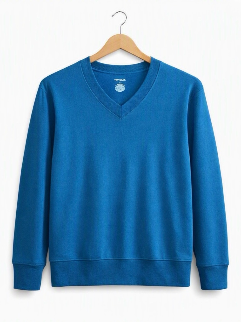 NWT Tek Gear Dark Teal V-Neck Sweatshirt
